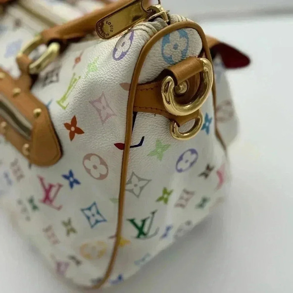 LOUIS VUITTON RITA WHITE MULTI COLOR MONOGRAM Murakami w/ 🆓 ENTRUPY - Picture 17 of 17